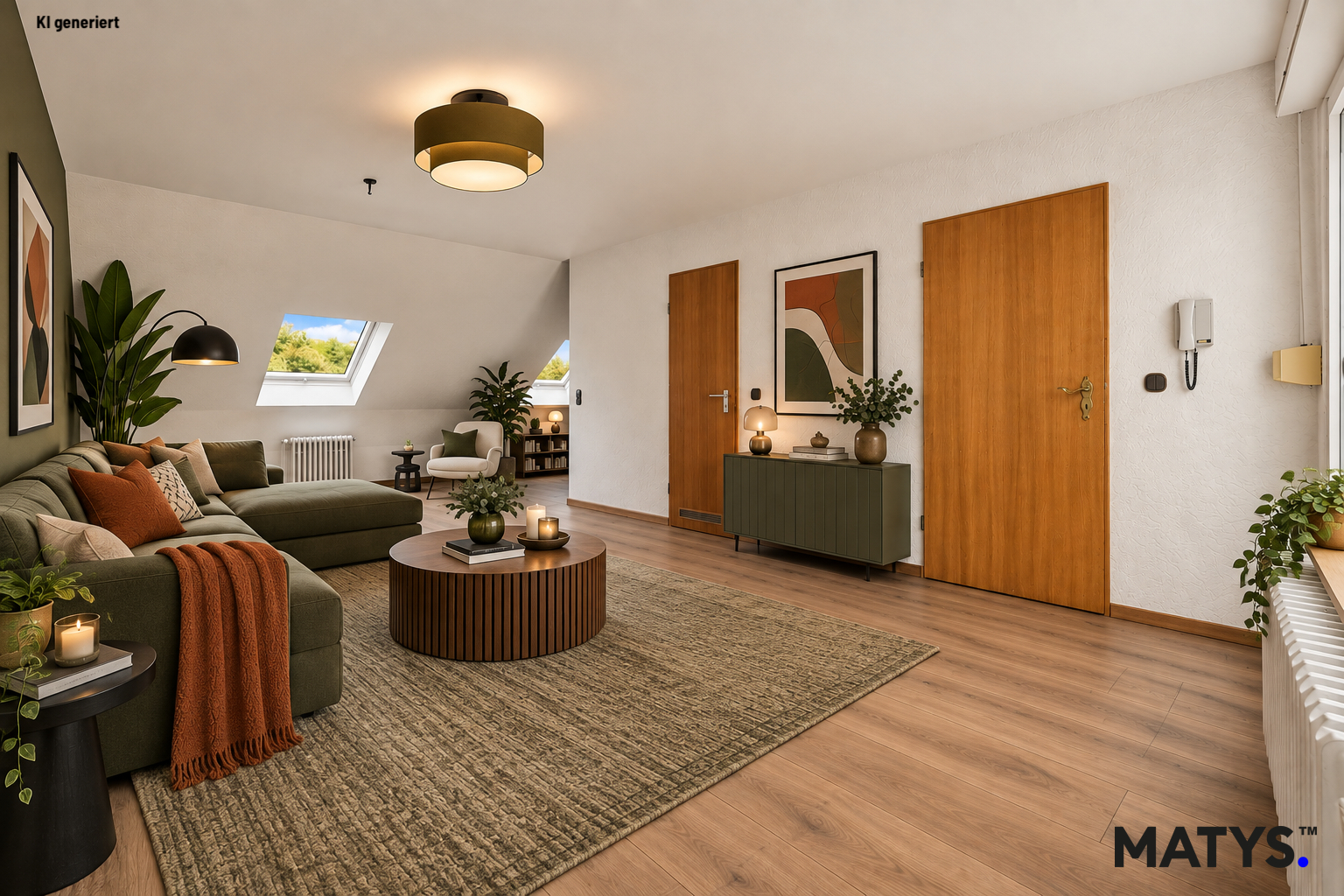 Dachgeschoss Home-Staging