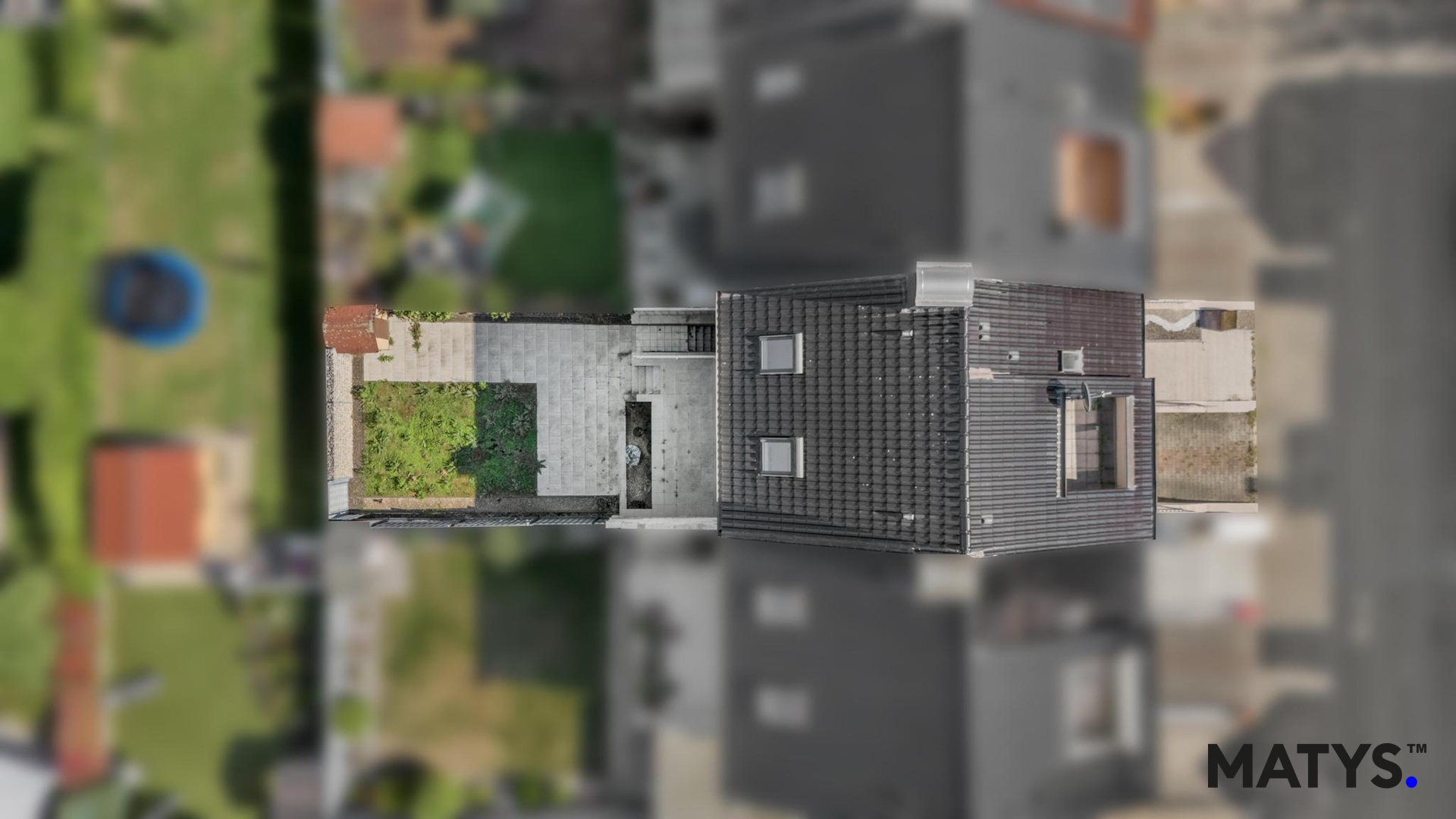 Drohnenaufnahme Vogelperspektive