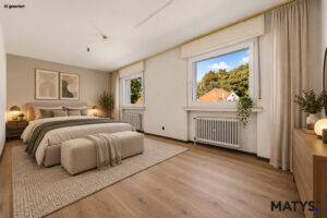 Schlafzimmer Home-Staging