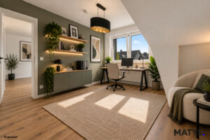 Bürozimmer Home-Staging