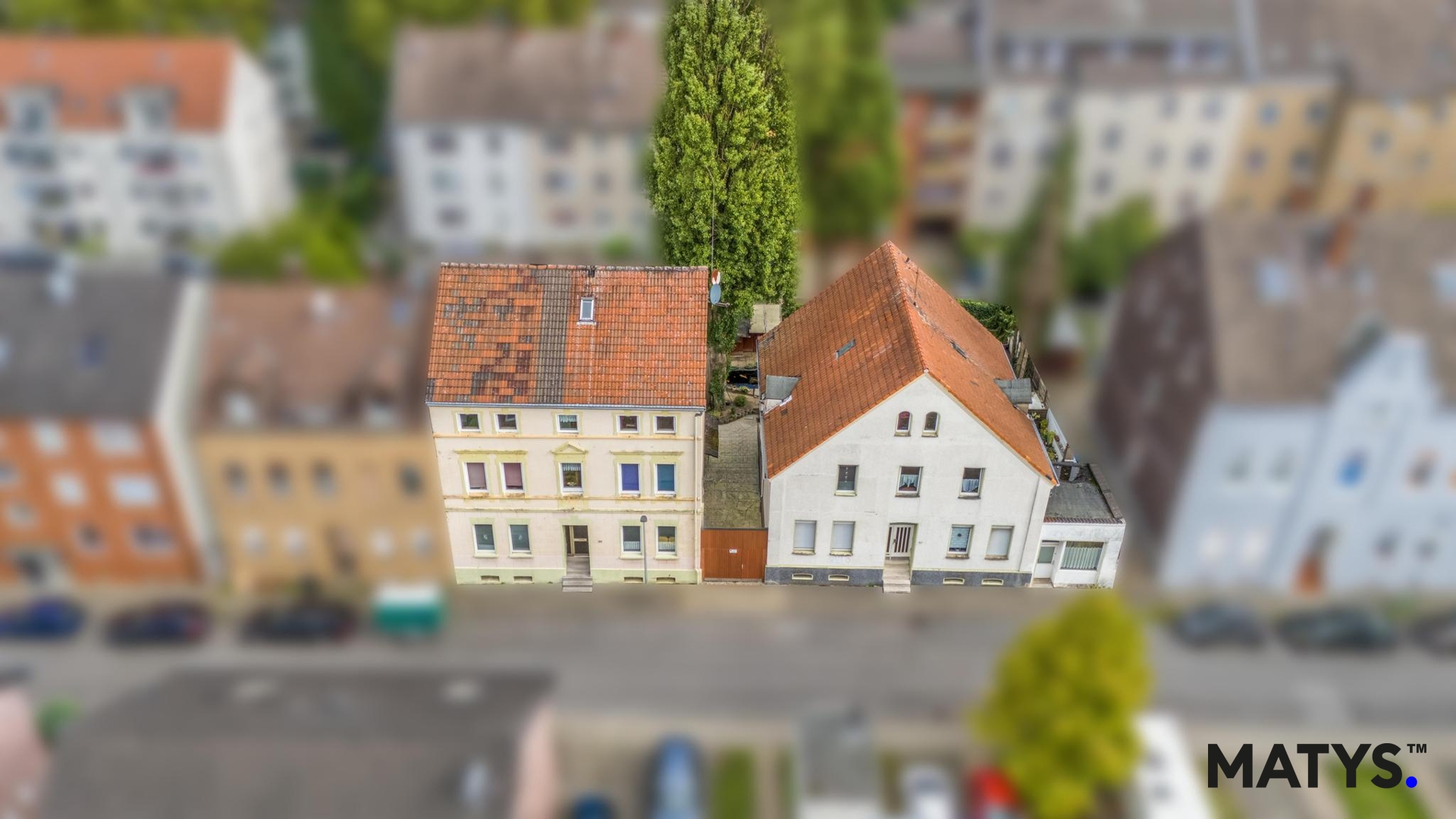 Drohnenaufnahme Vorderansicht